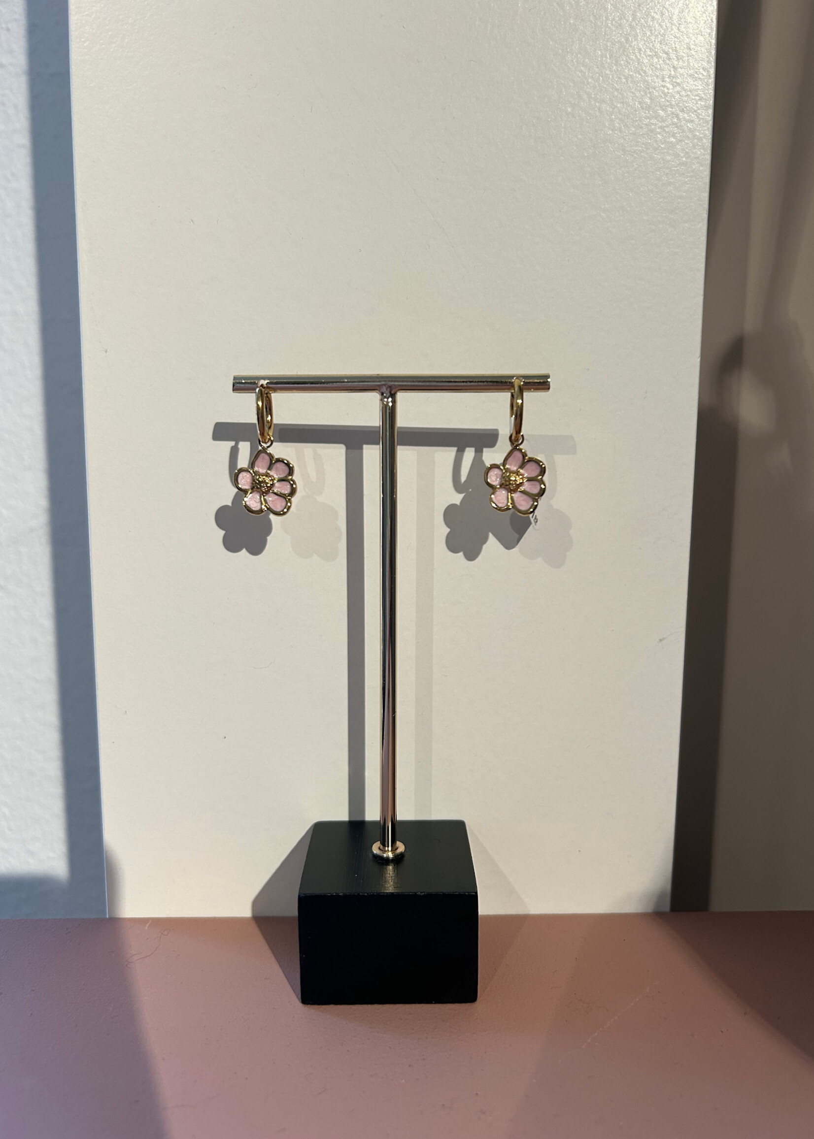 Flo Boutique Oorbellen Enamel Flower