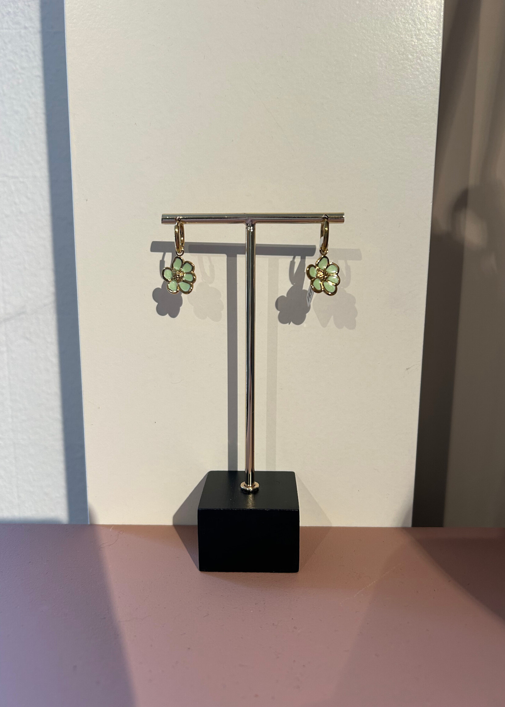 Flo Boutique Oorbellen Enamel Flower