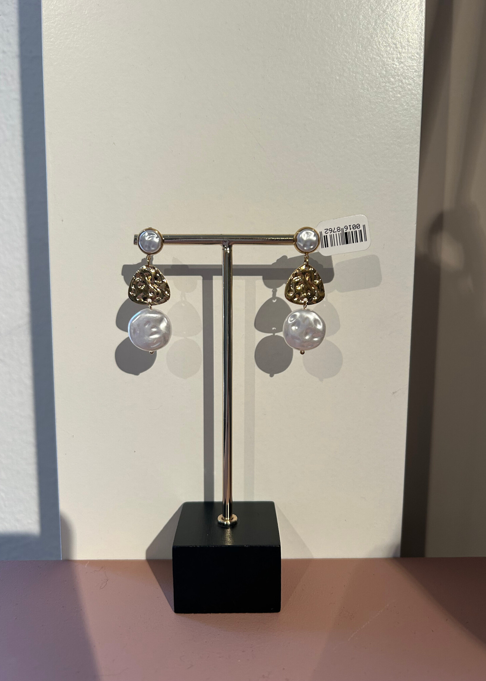 Flo Boutique Oorbellen Pearl Goldie