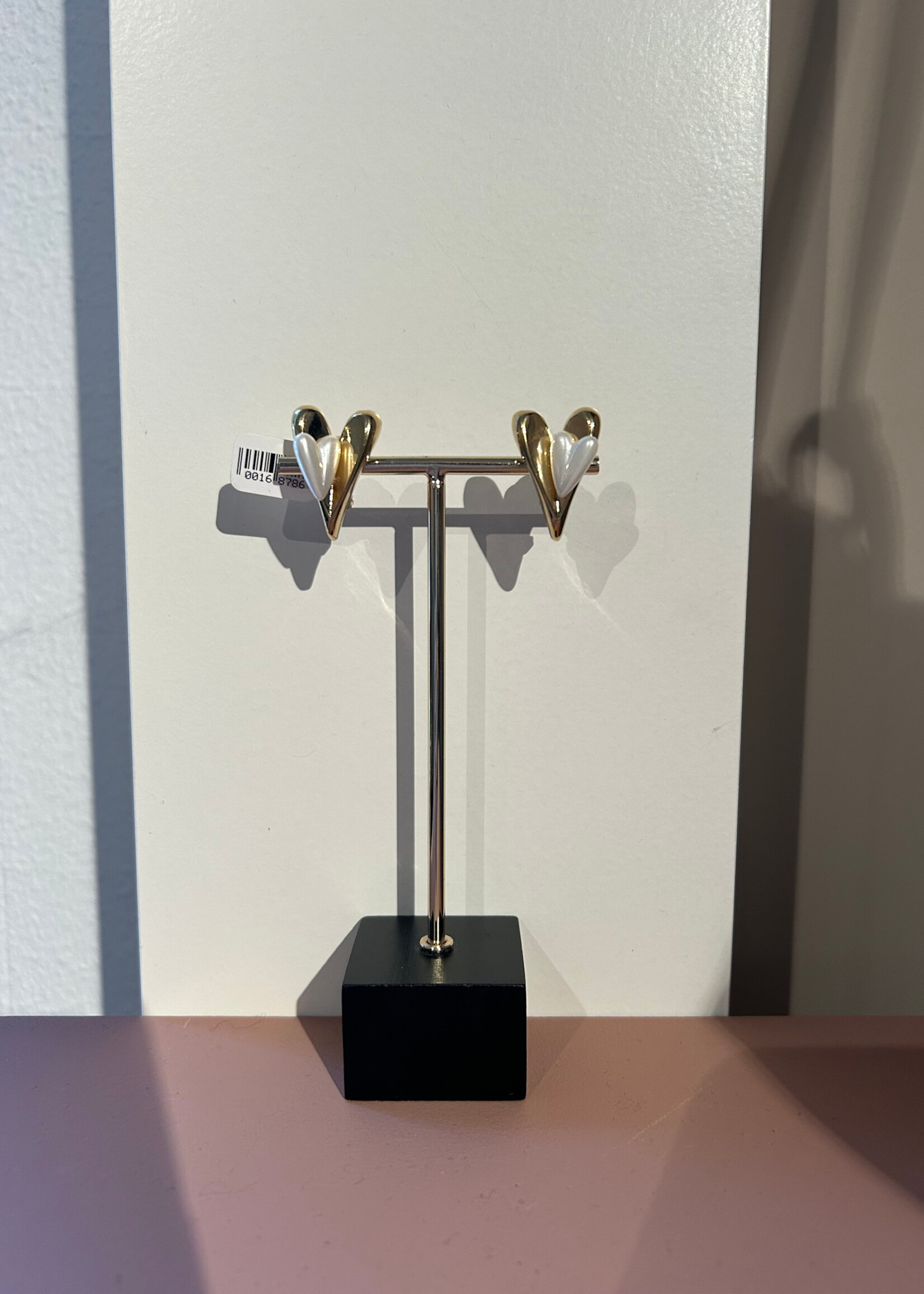 Flo Boutique Clipoorbellen Pearly Heart