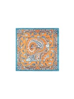 Flo Boutique Sjaaltje Paisley Patroon Oranje