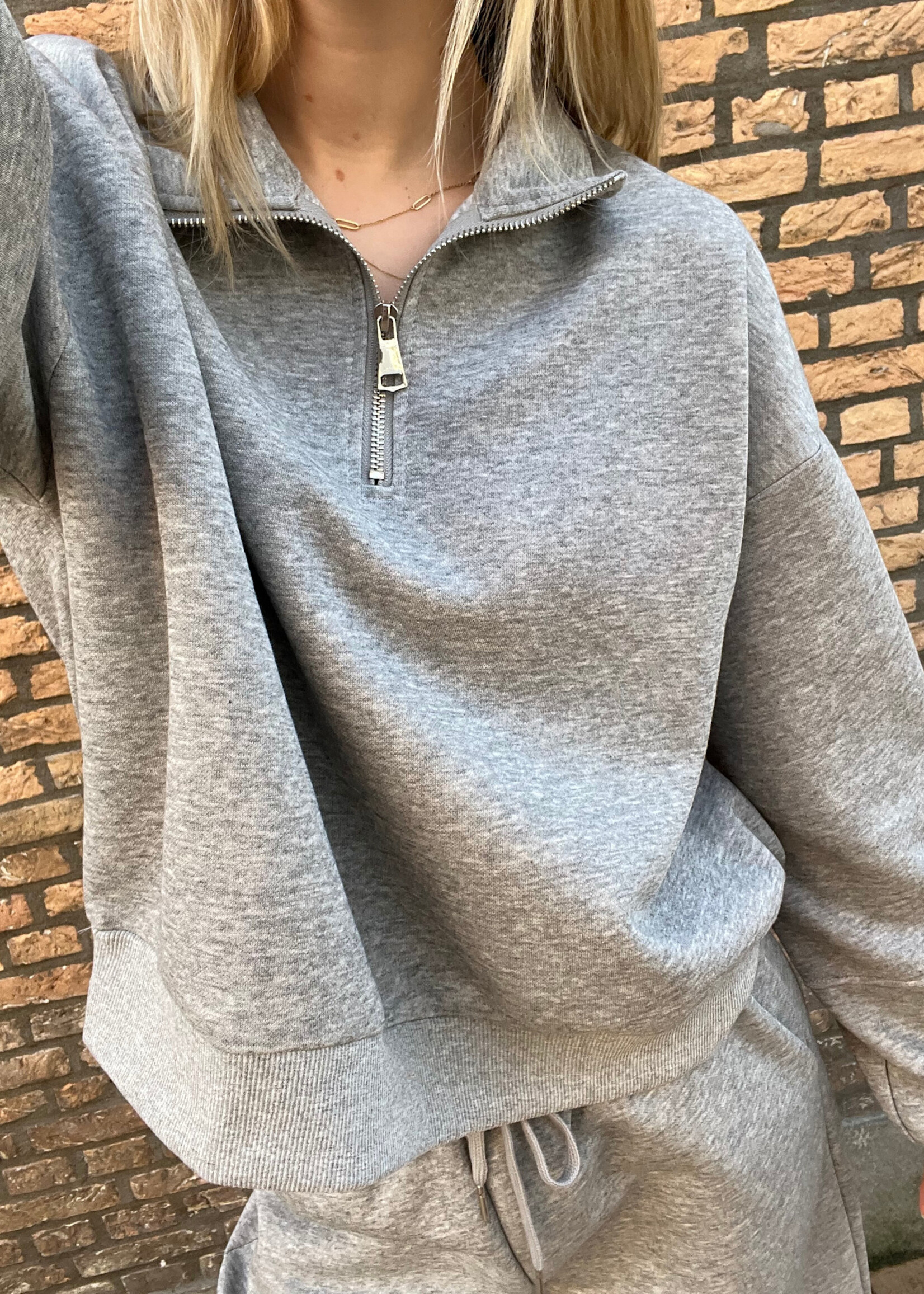 Flo Boutique Trui Jaylin Grey