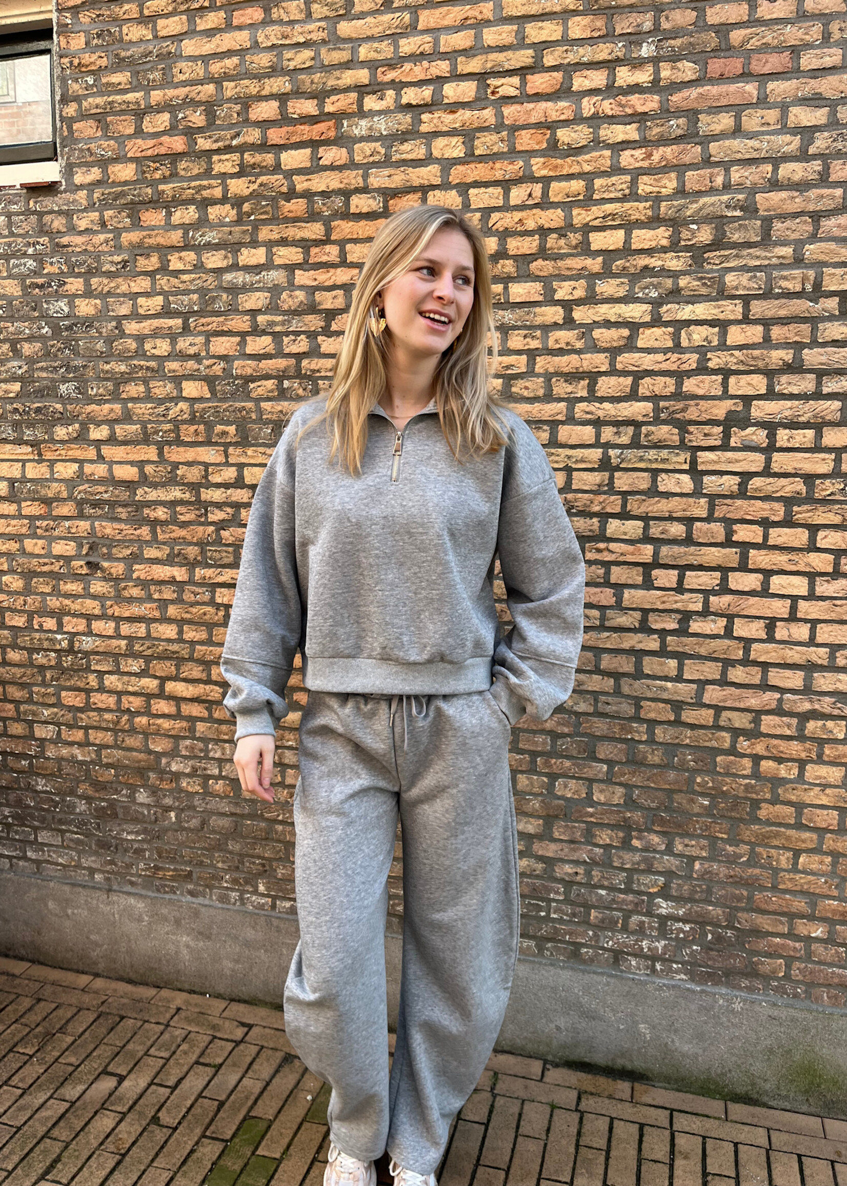 Flo Boutique Trui Jaylin Grey