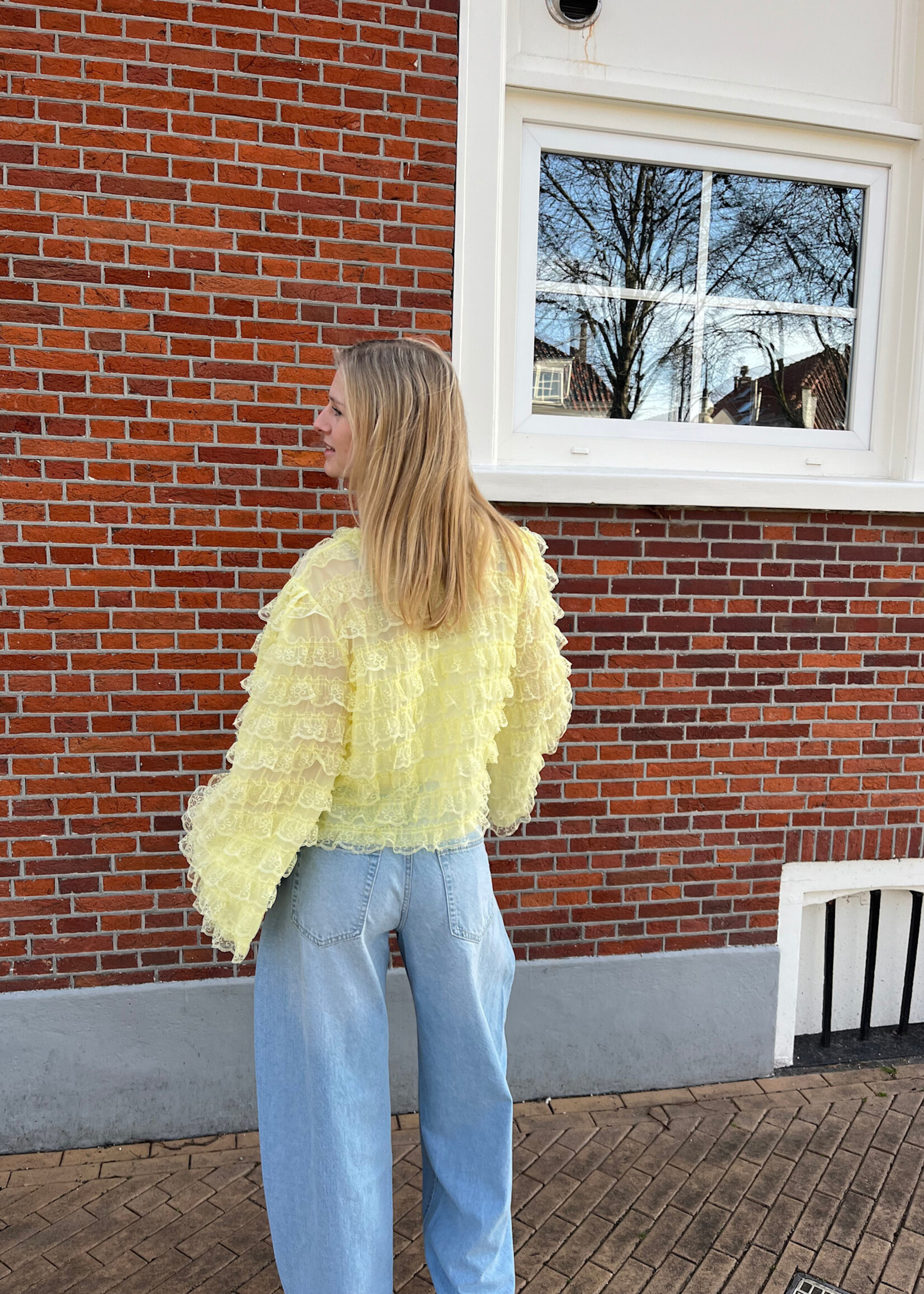 Flo Boutique Top Ilse Yellow