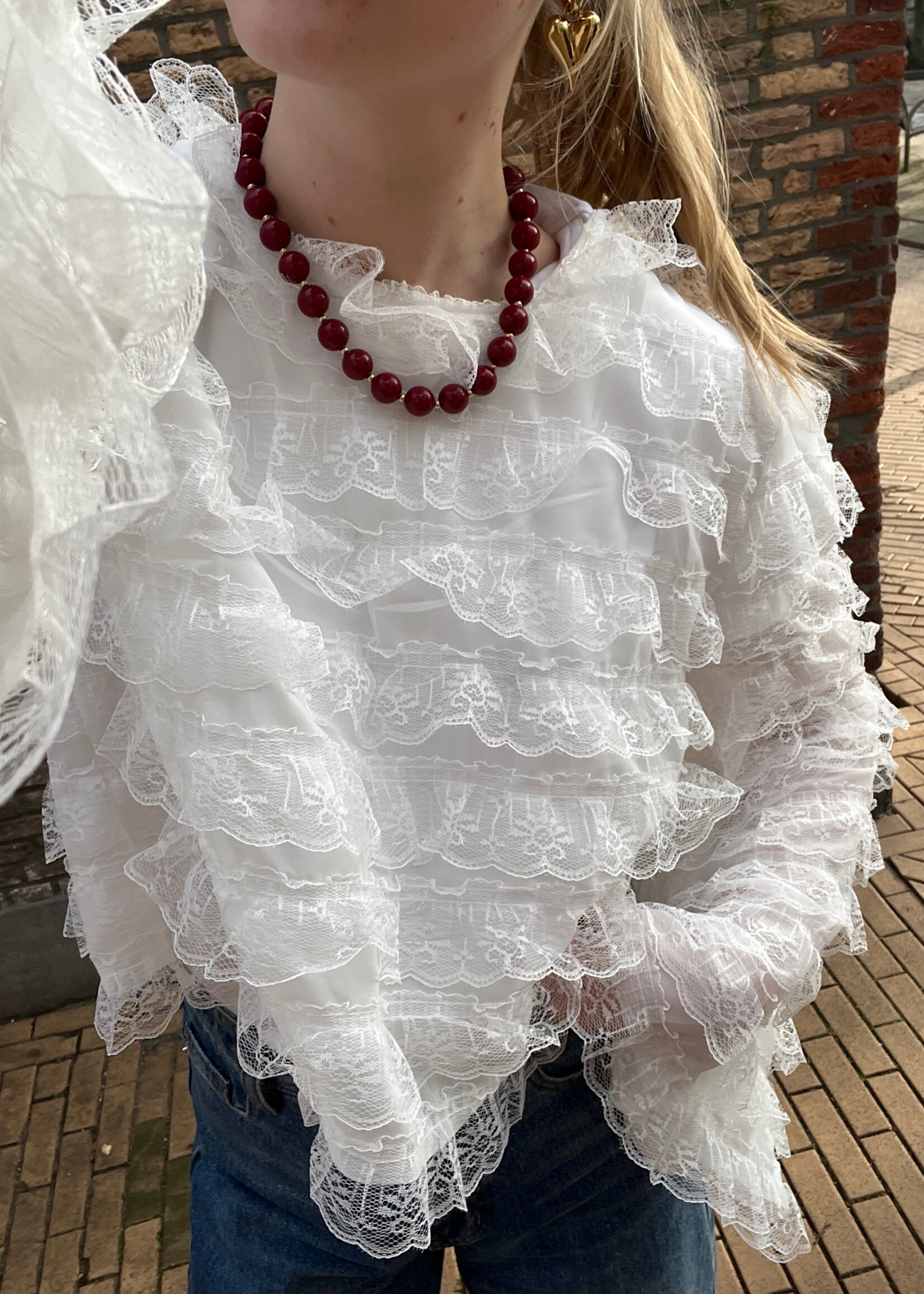 Flo Boutique Top Ilse White