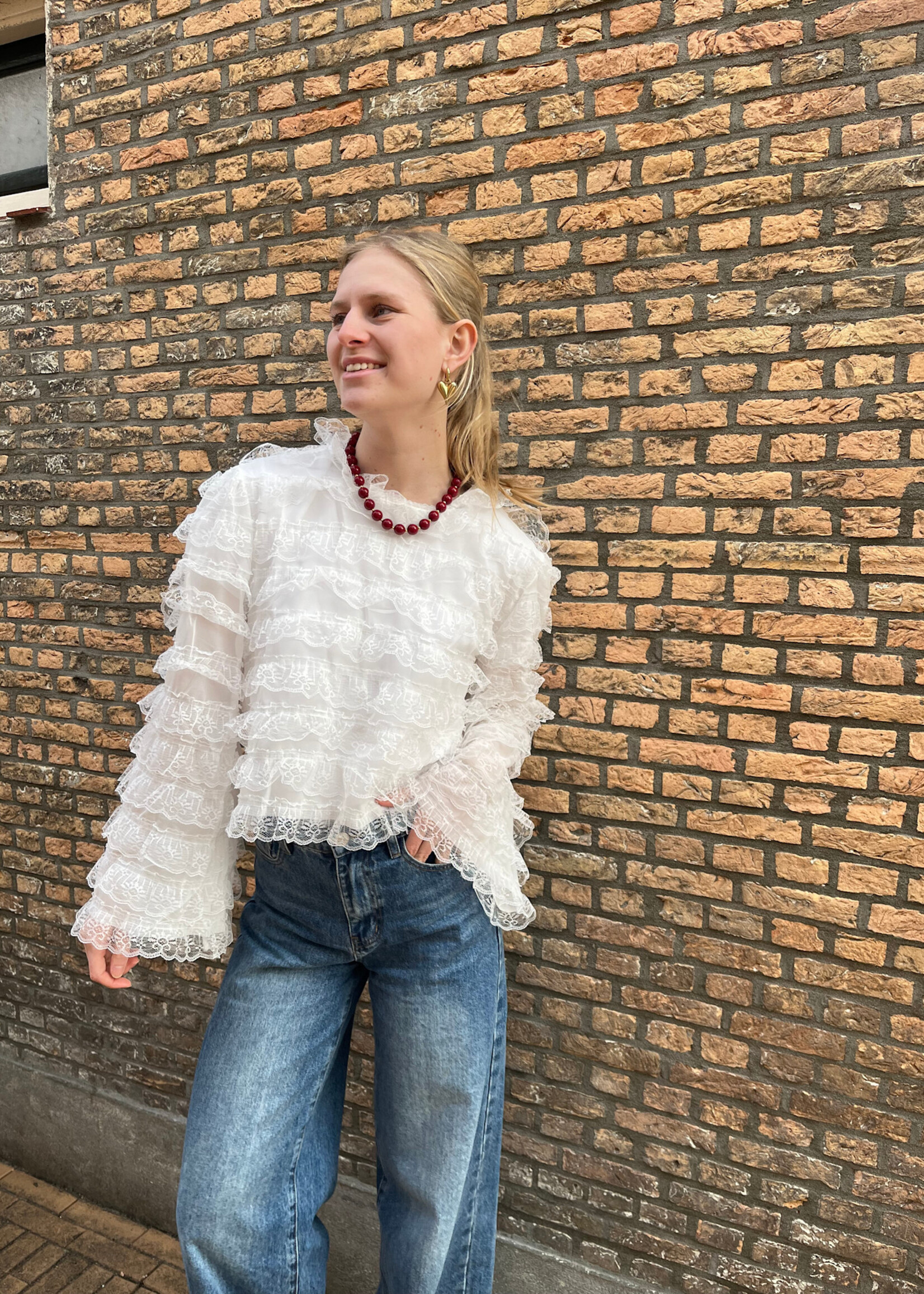 Flo Boutique Top Ilse White