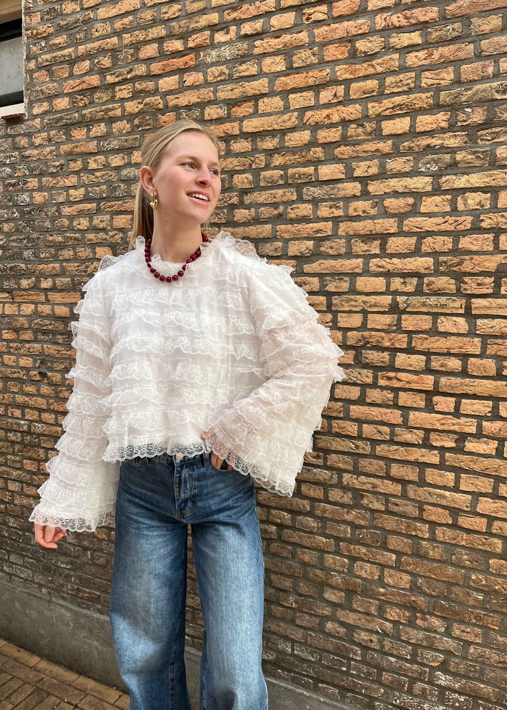 Flo Boutique Top Ilse White