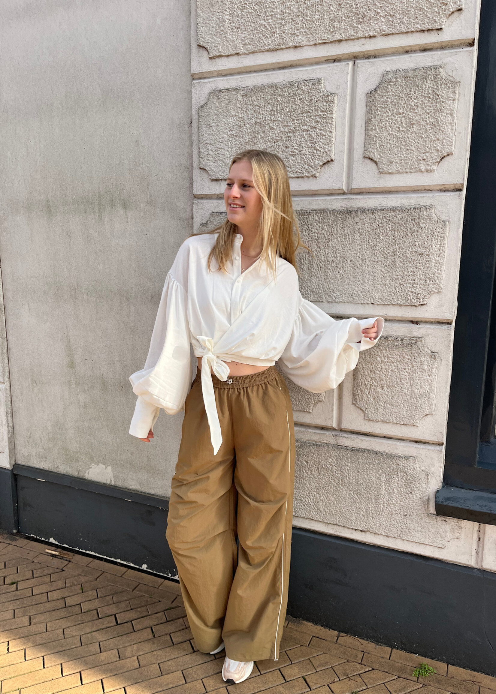 Flo Boutique Broek Jenna Brown