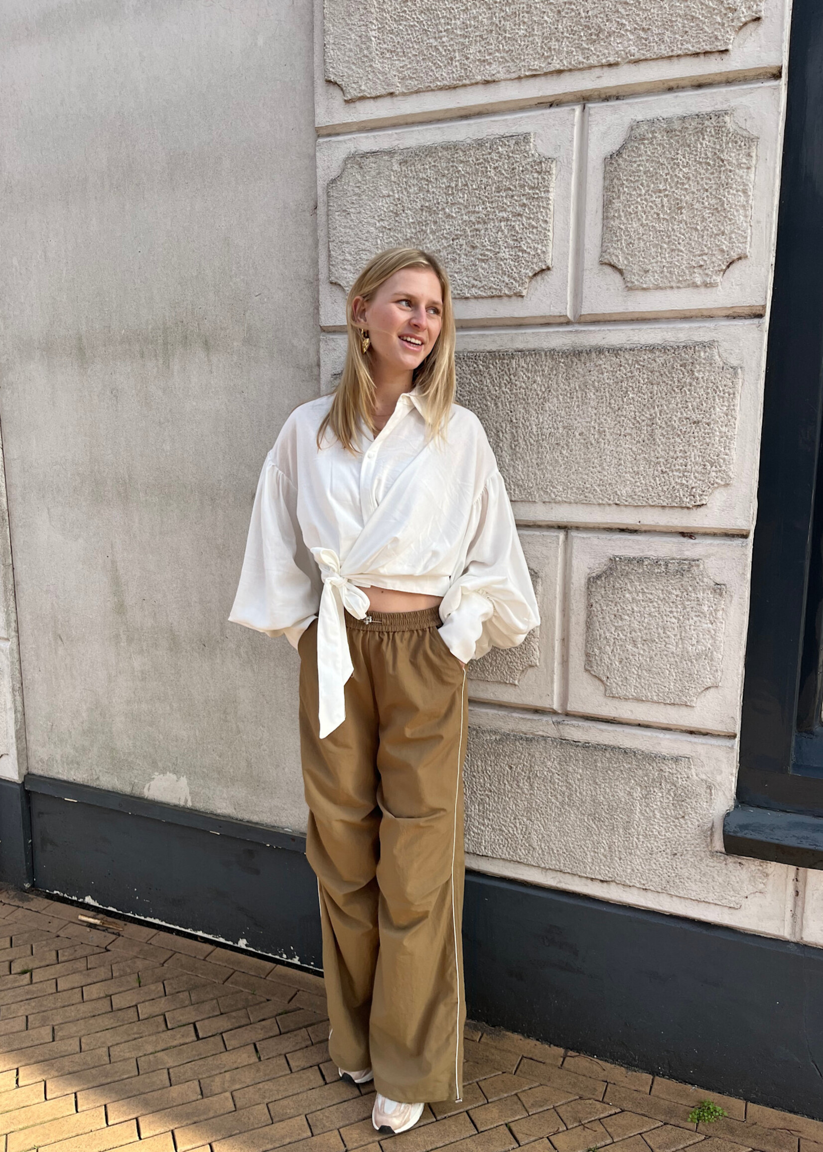 Flo Boutique Broek Jenna Brown