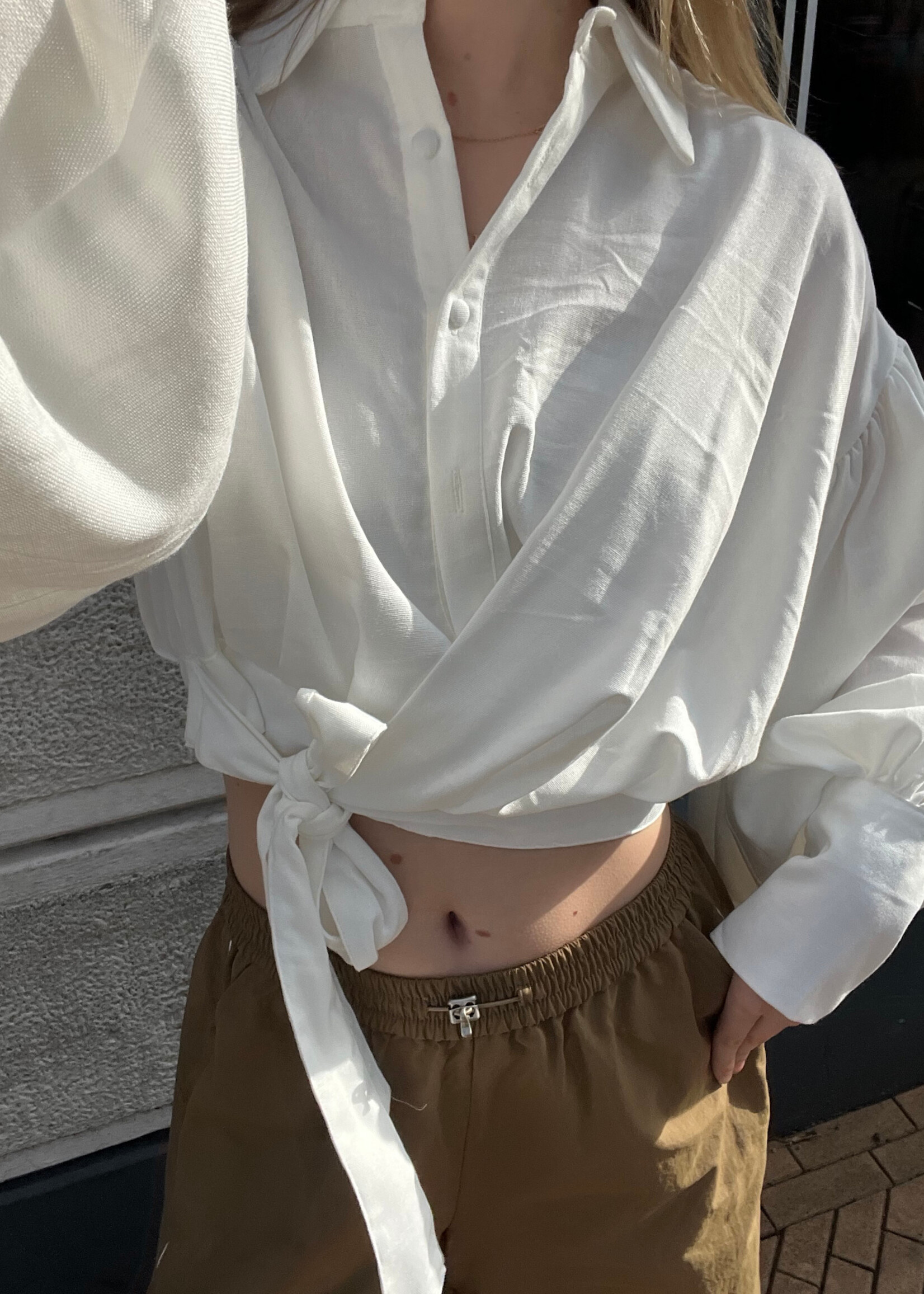 Flo Boutique Blouse Ava White