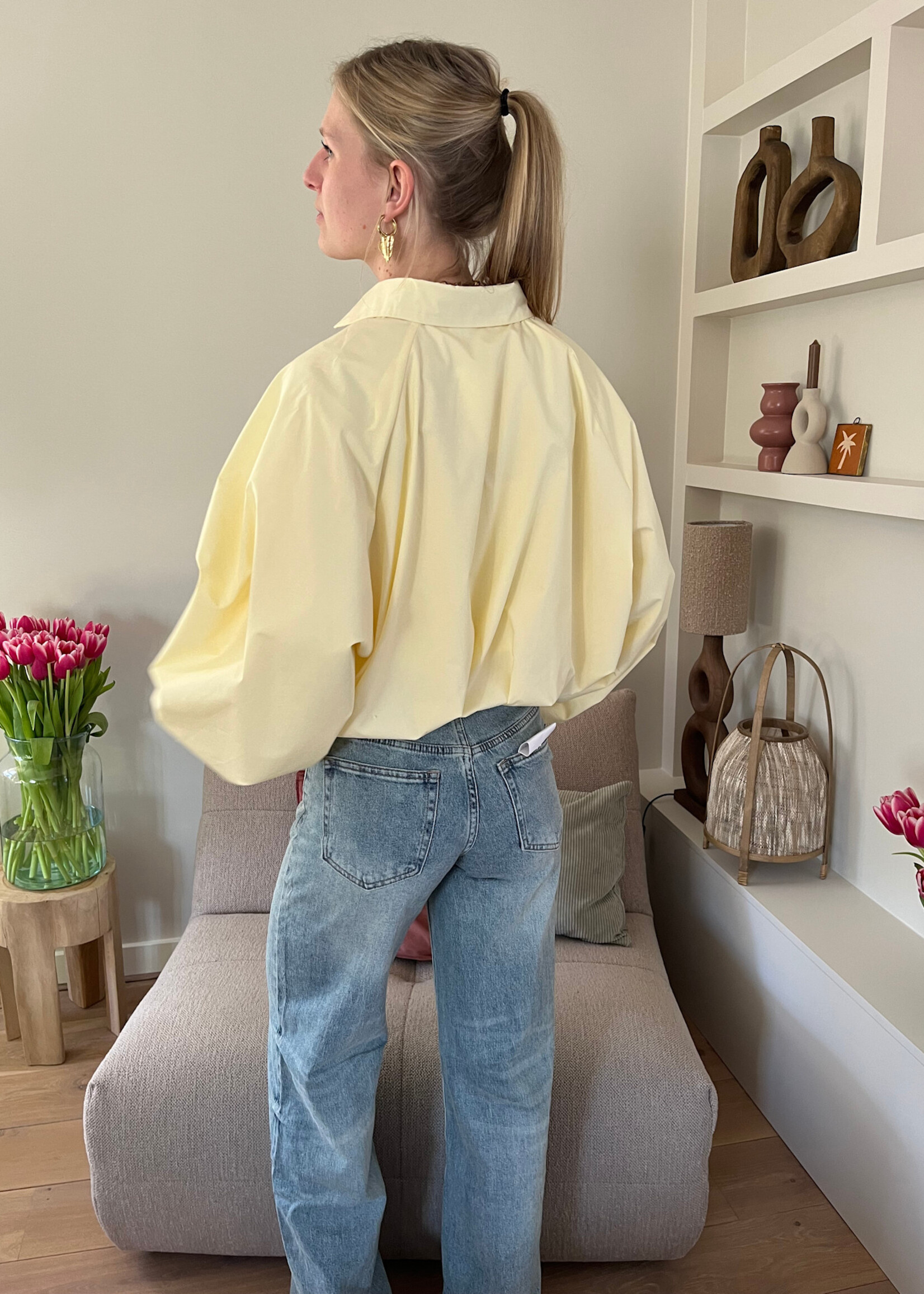 Flo Boutique Blouse Clover Yellow