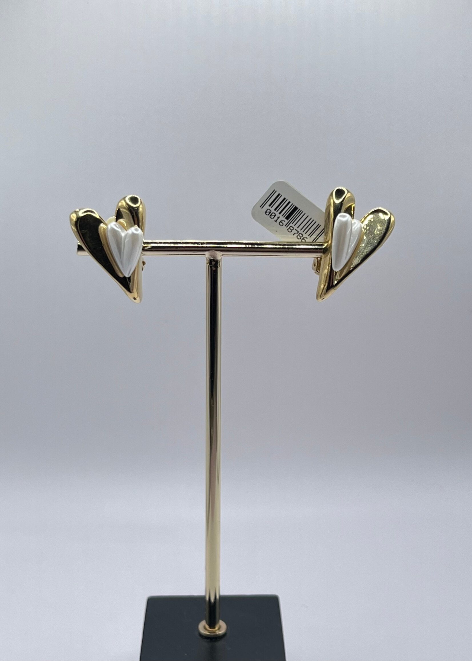 Flo Boutique Clipoorbellen Pearly Heart