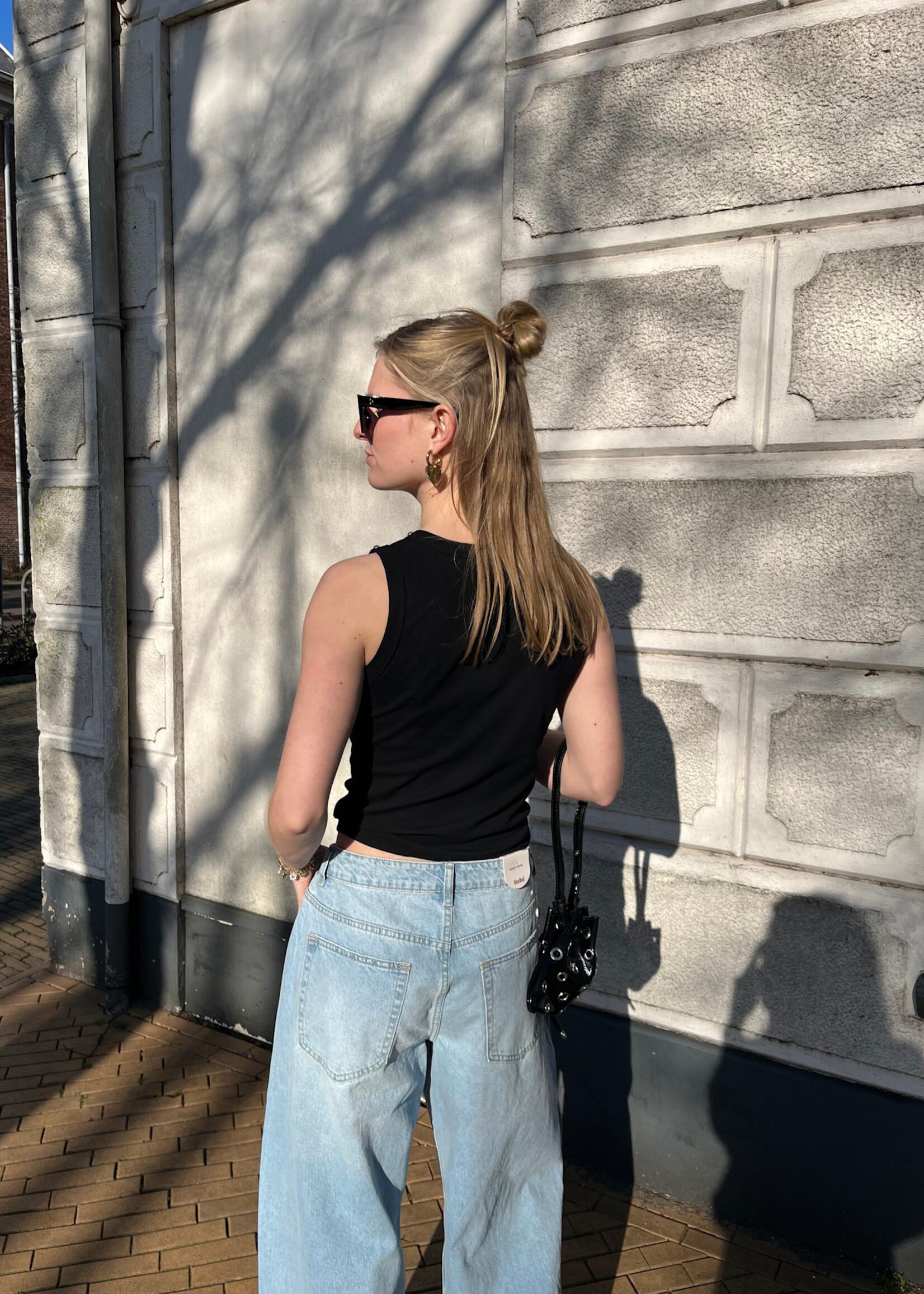 Flo Boutique Top Studs Jenna Black