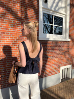 Flo Boutique Peplum jeans top Bobbi