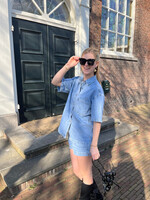 Flo Boutique Jeans top Nena Blue