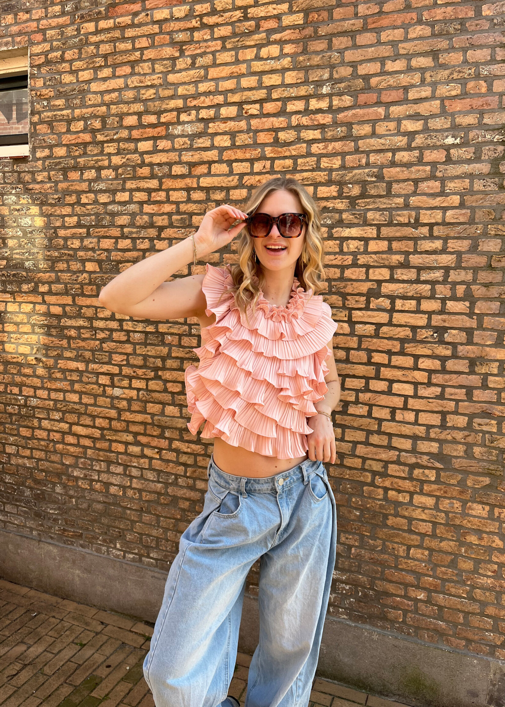 Flo Boutique Top Kelly Light Pink