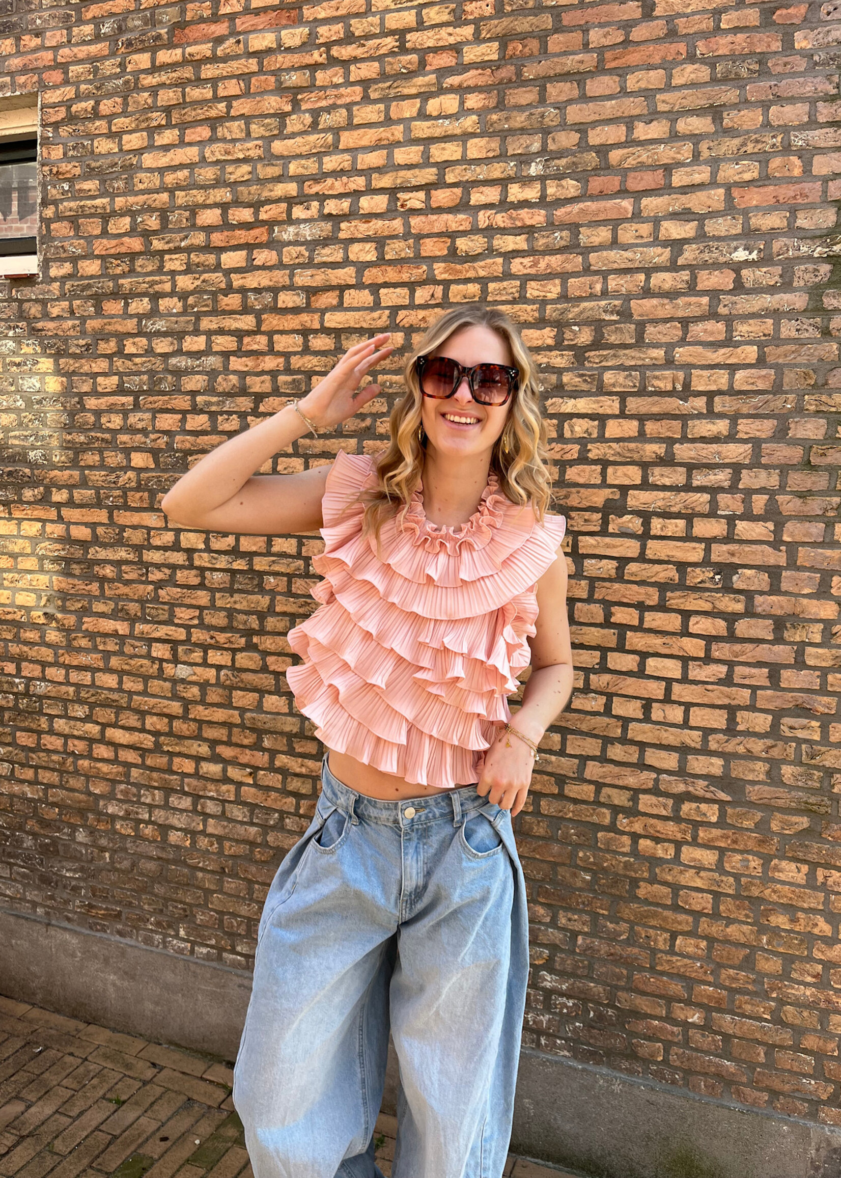 Flo Boutique Top Kelly Light Pink