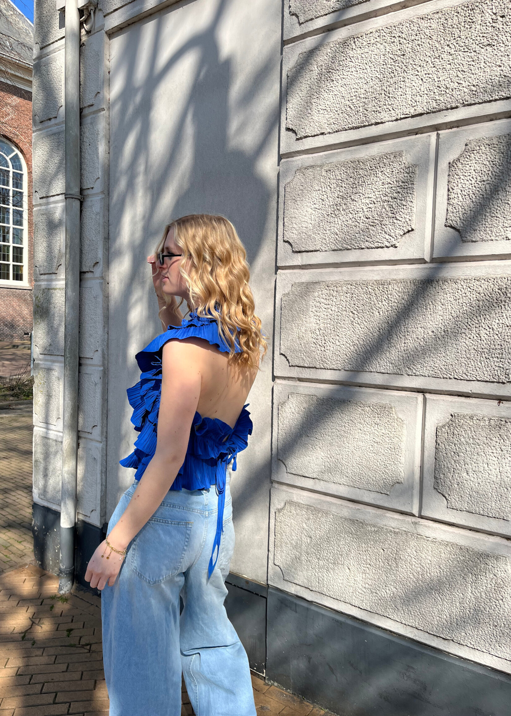 Flo Boutique Top Kelly Cobalt