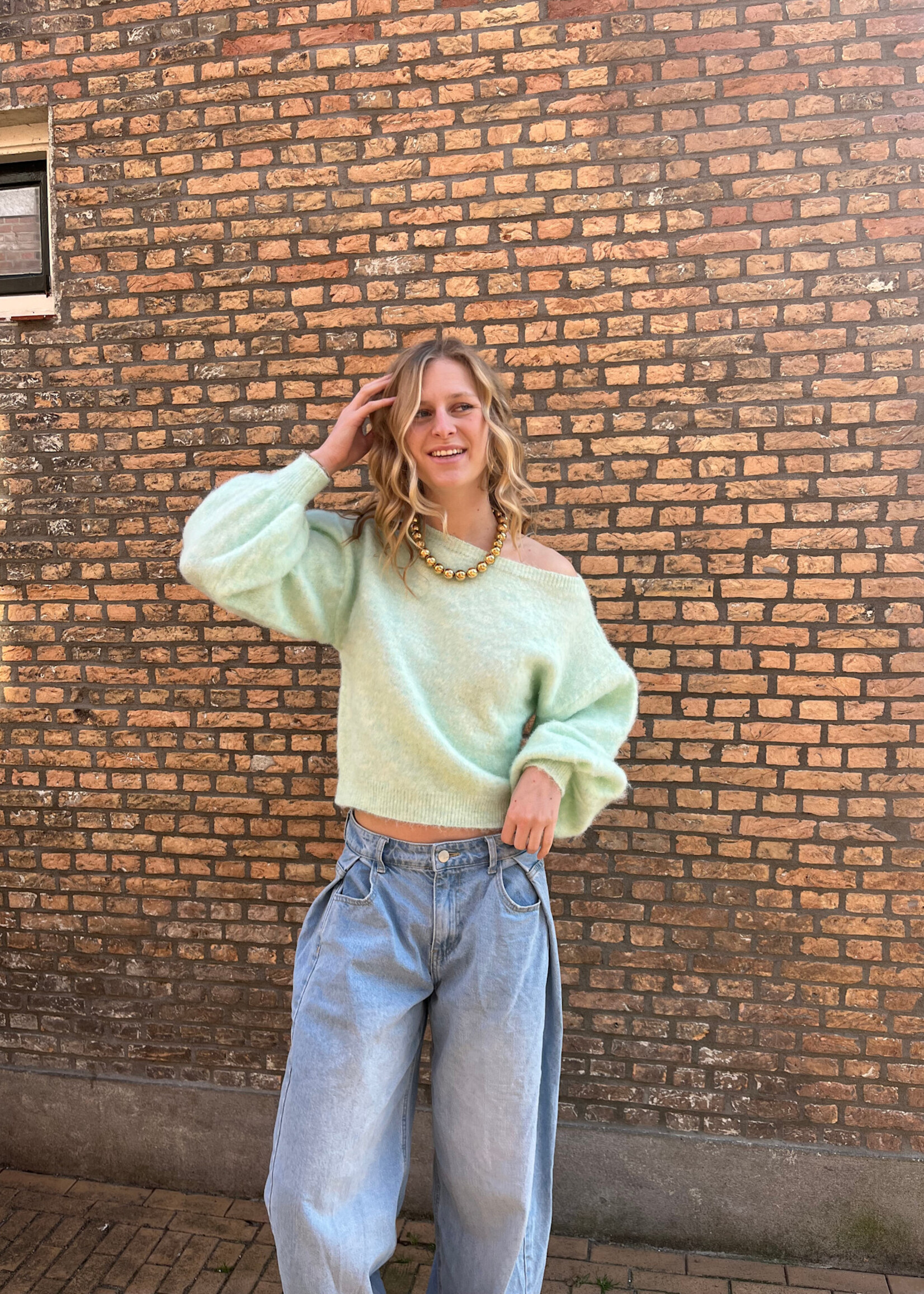 Flo Boutique Top Giulia Mint