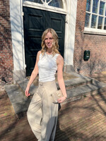 Flo Boutique Top Studs Jenna White