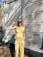 Flo Boutique Broek Ciana Yellow