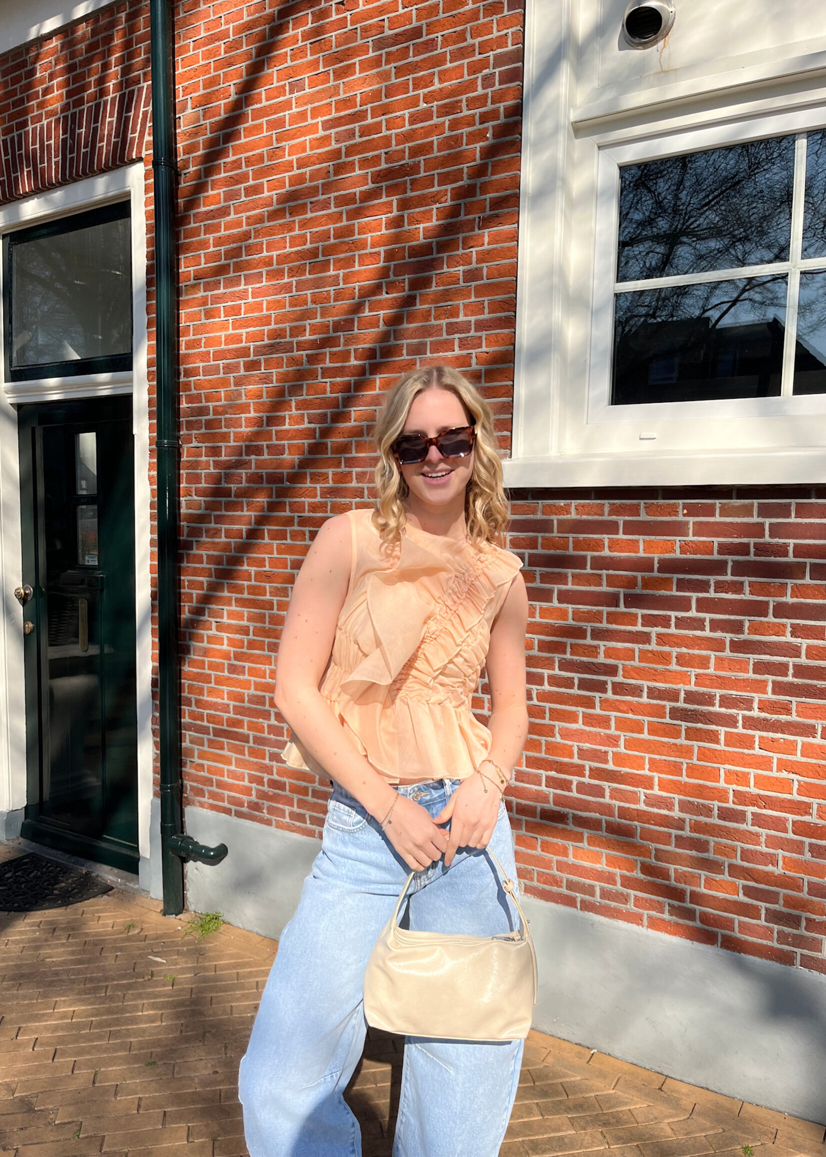 Flo Boutique Top Maxime Orange