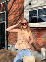 Flo Boutique Top Maxime Orange