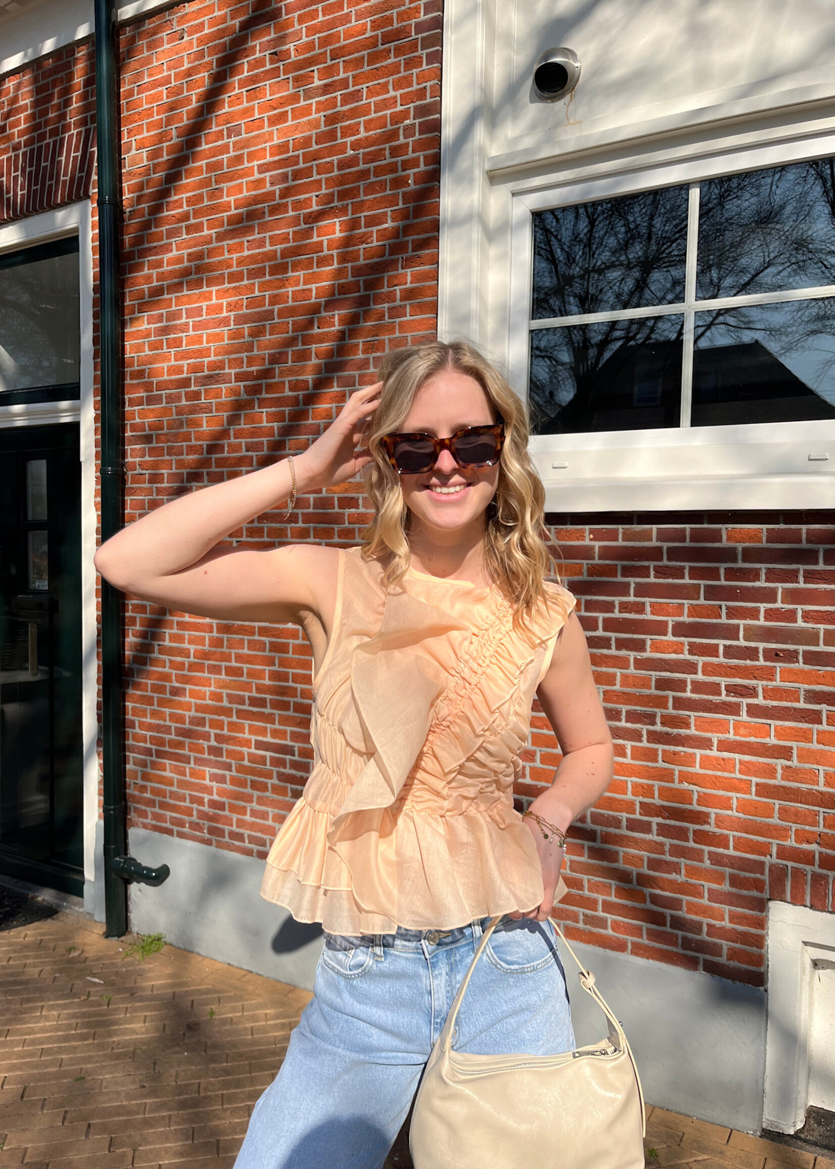 Flo Boutique Top Maxime Orange