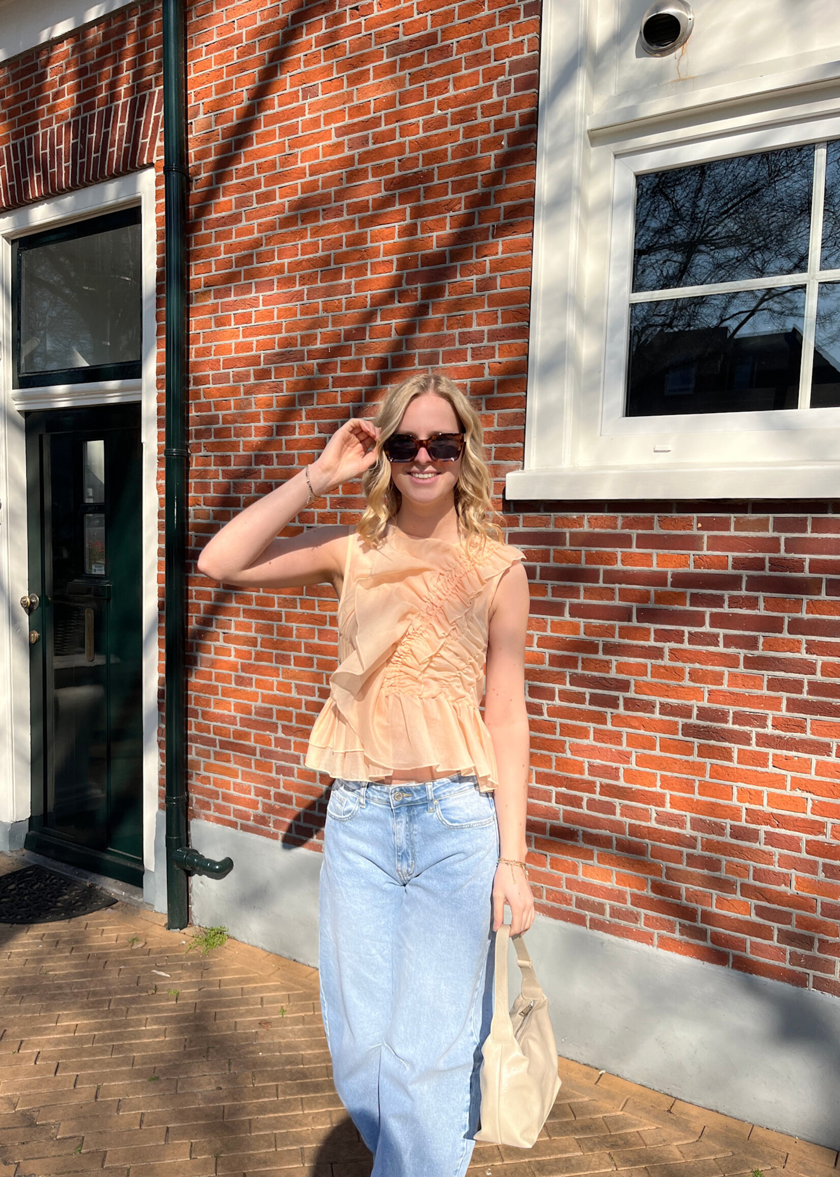 Flo Boutique Top Maxime Orange