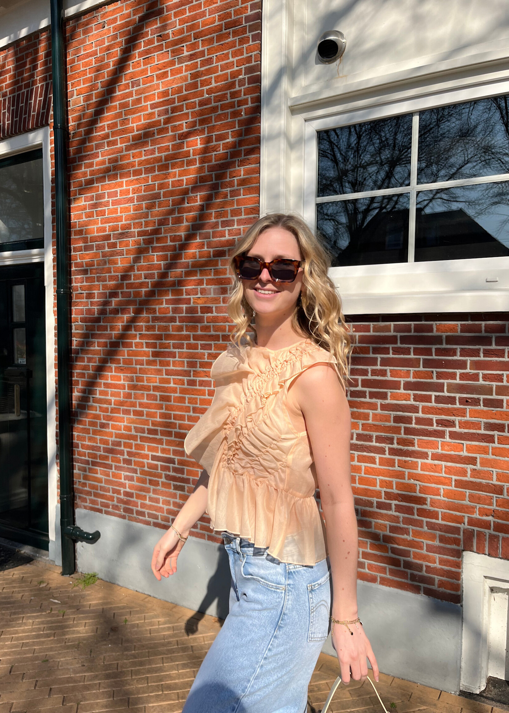 Flo Boutique Top Maxime Orange