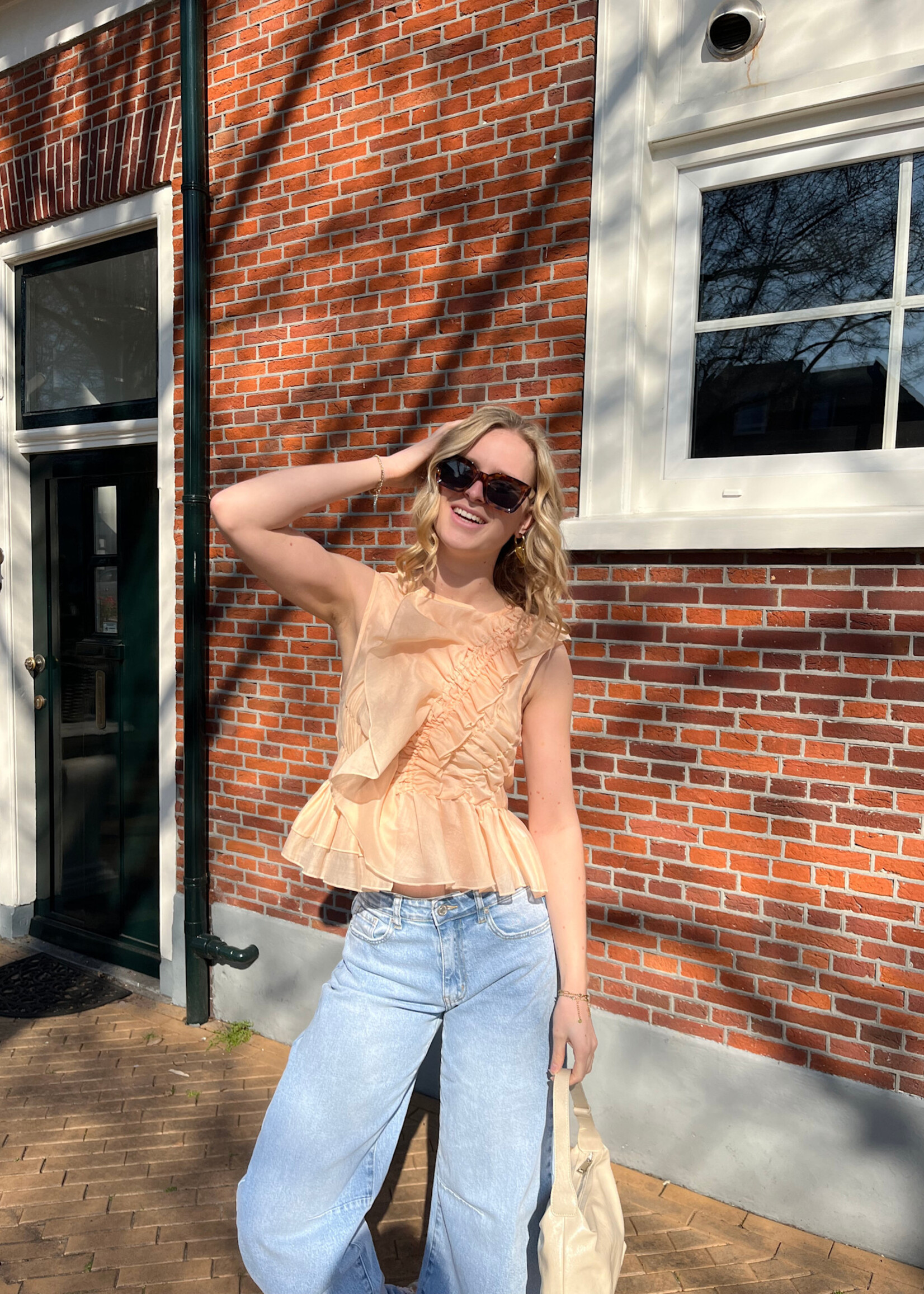 Flo Boutique Top Maxime Orange