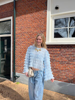 Flo Boutique Top Ilse Light Blue