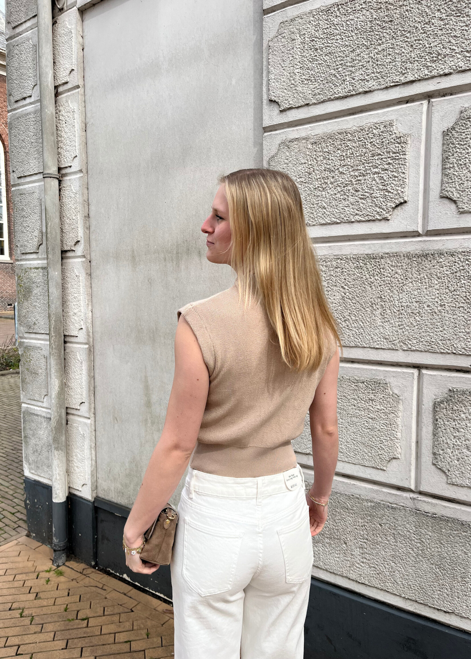 Flo Boutique Top Lily Taupe