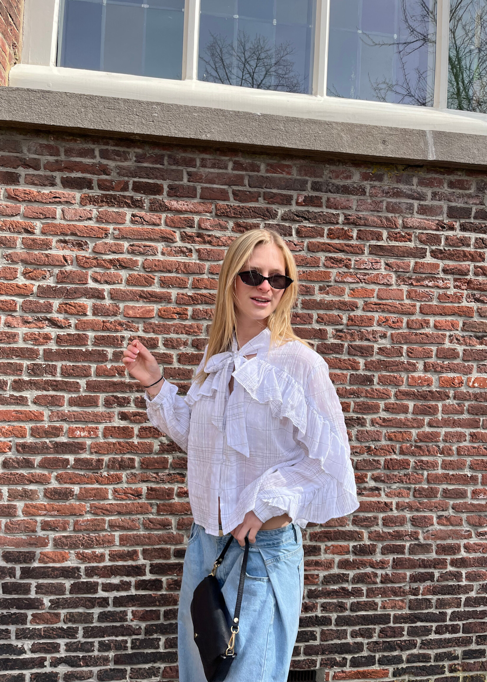 Flo Boutique Blouse Eve White