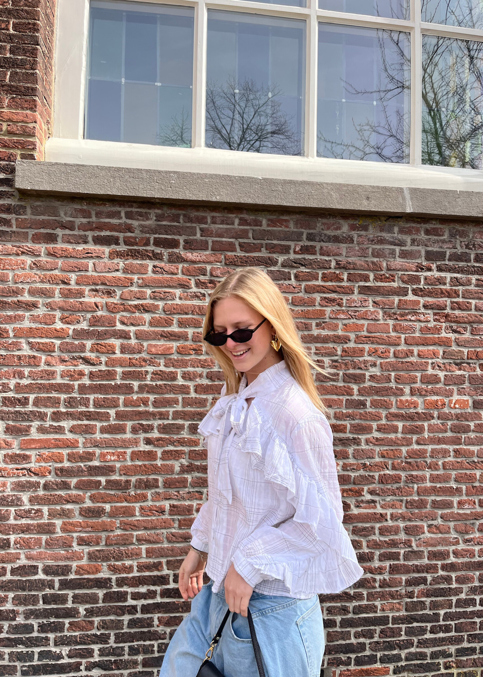 Flo Boutique Blouse Eve White