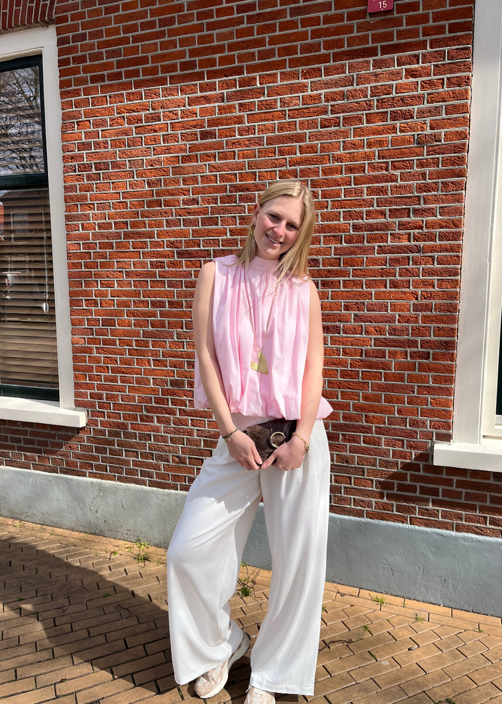 Flo Boutique Top Mexi Light Pink