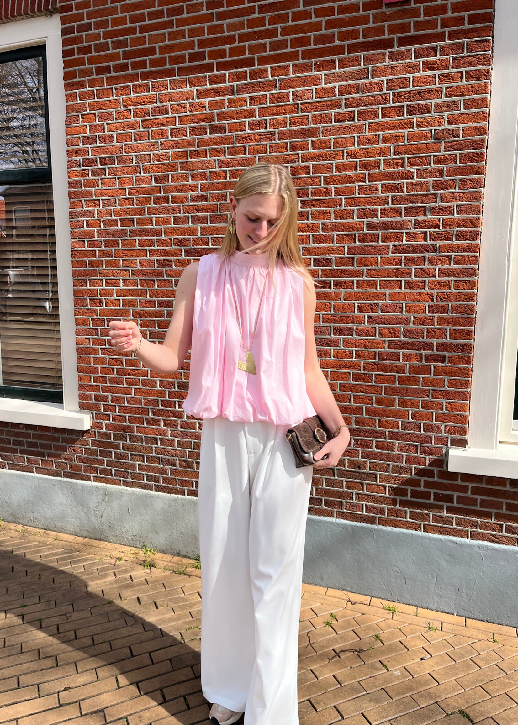 Flo Boutique Top Mexi Light Pink
