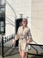 Flo Boutique Top Mette Taupe