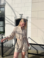 Flo Boutique Short Mette Taupe