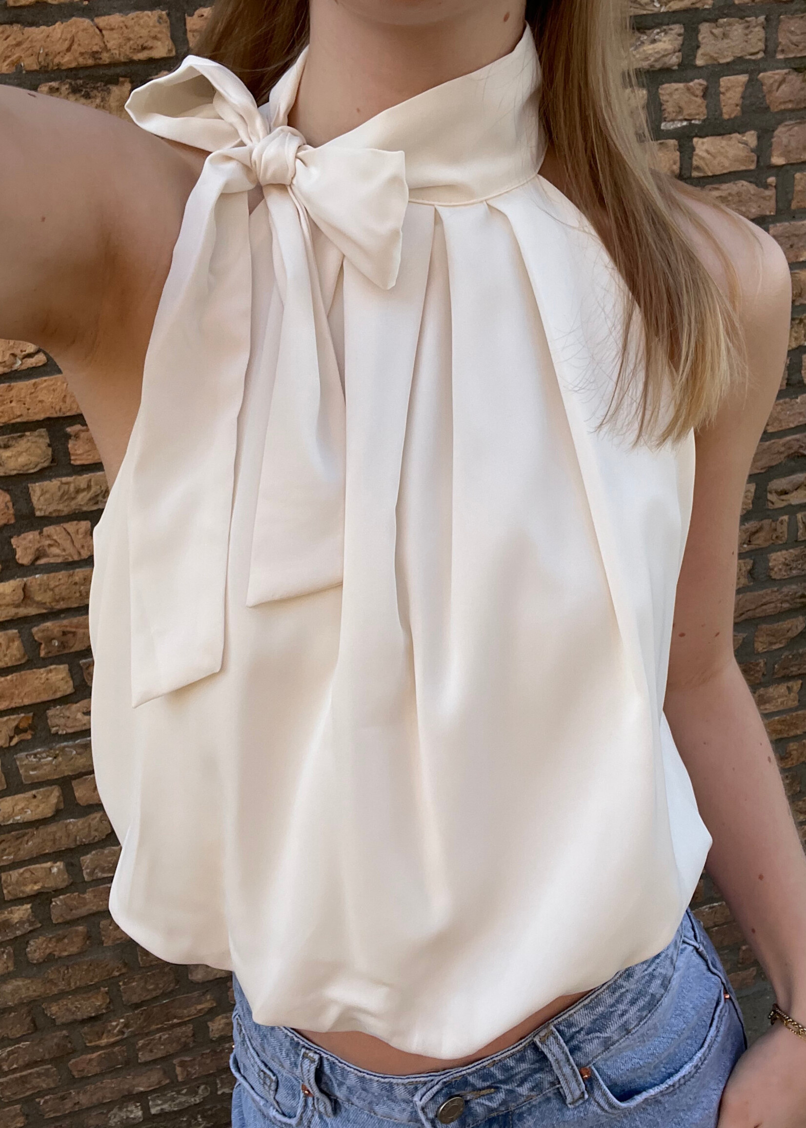 Flo Boutique Top Mikky Cream