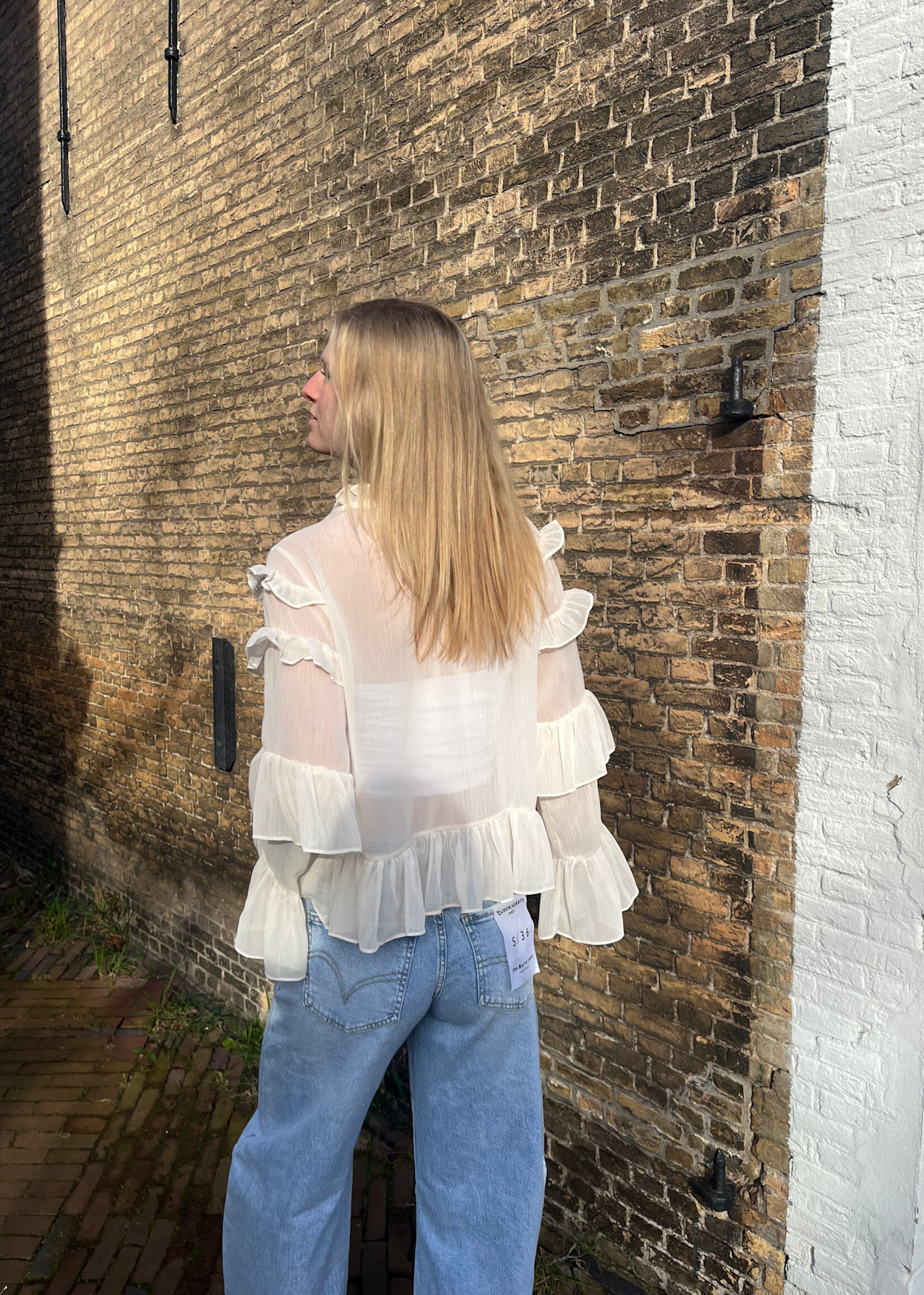 Flo Boutique Blouse Lavine Beige