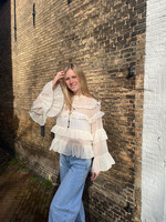 Flo Boutique Blouse Lavine Beige