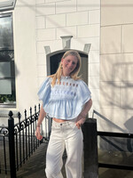 Flo Boutique Top Loa Blue