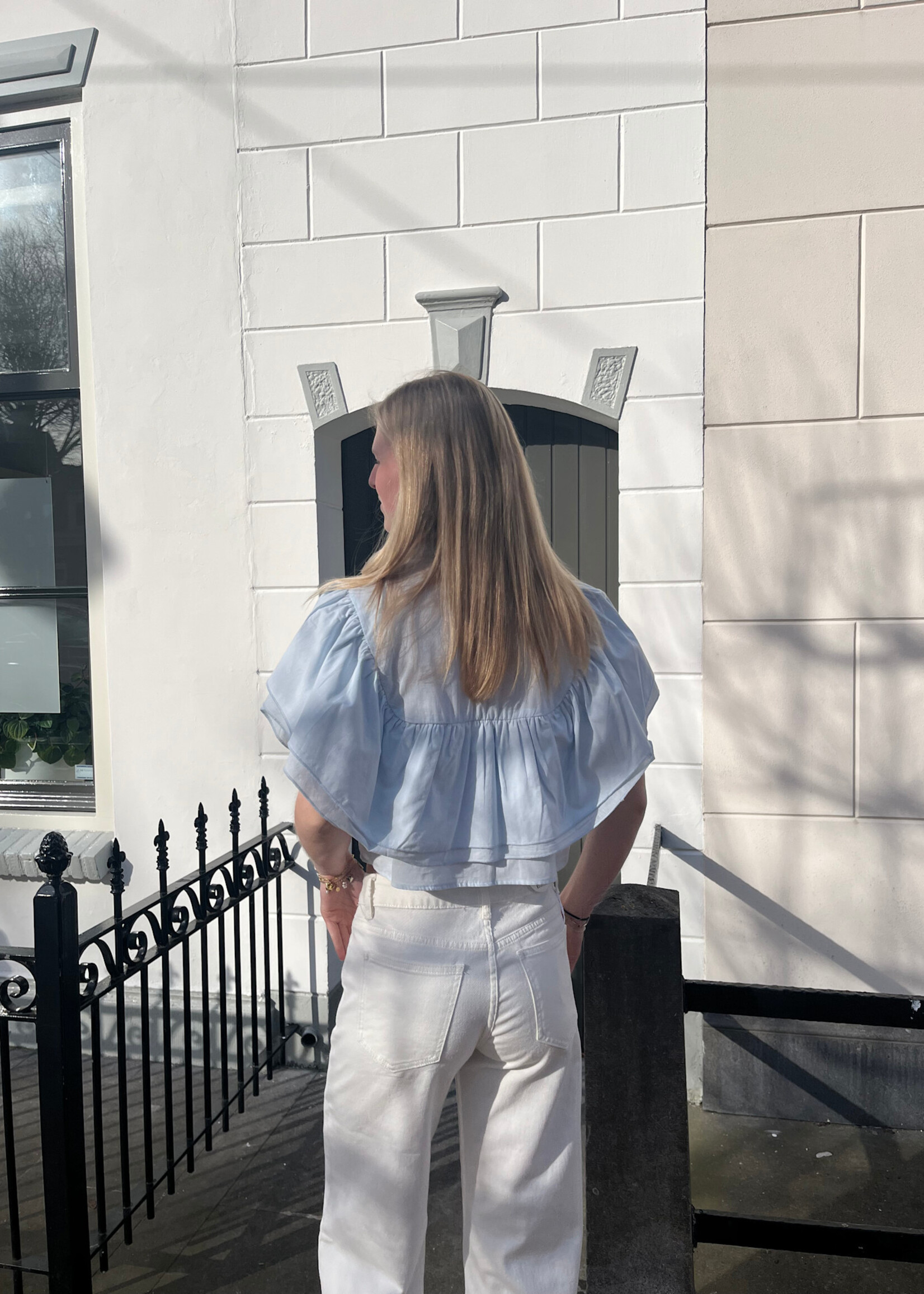 Flo Boutique Top Loa Blue