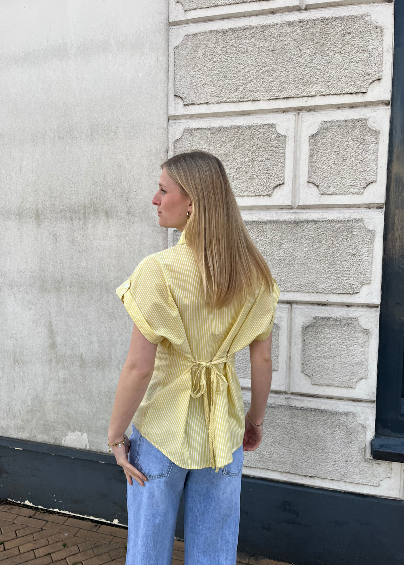 Flo Boutique Blouse Mia Yellow