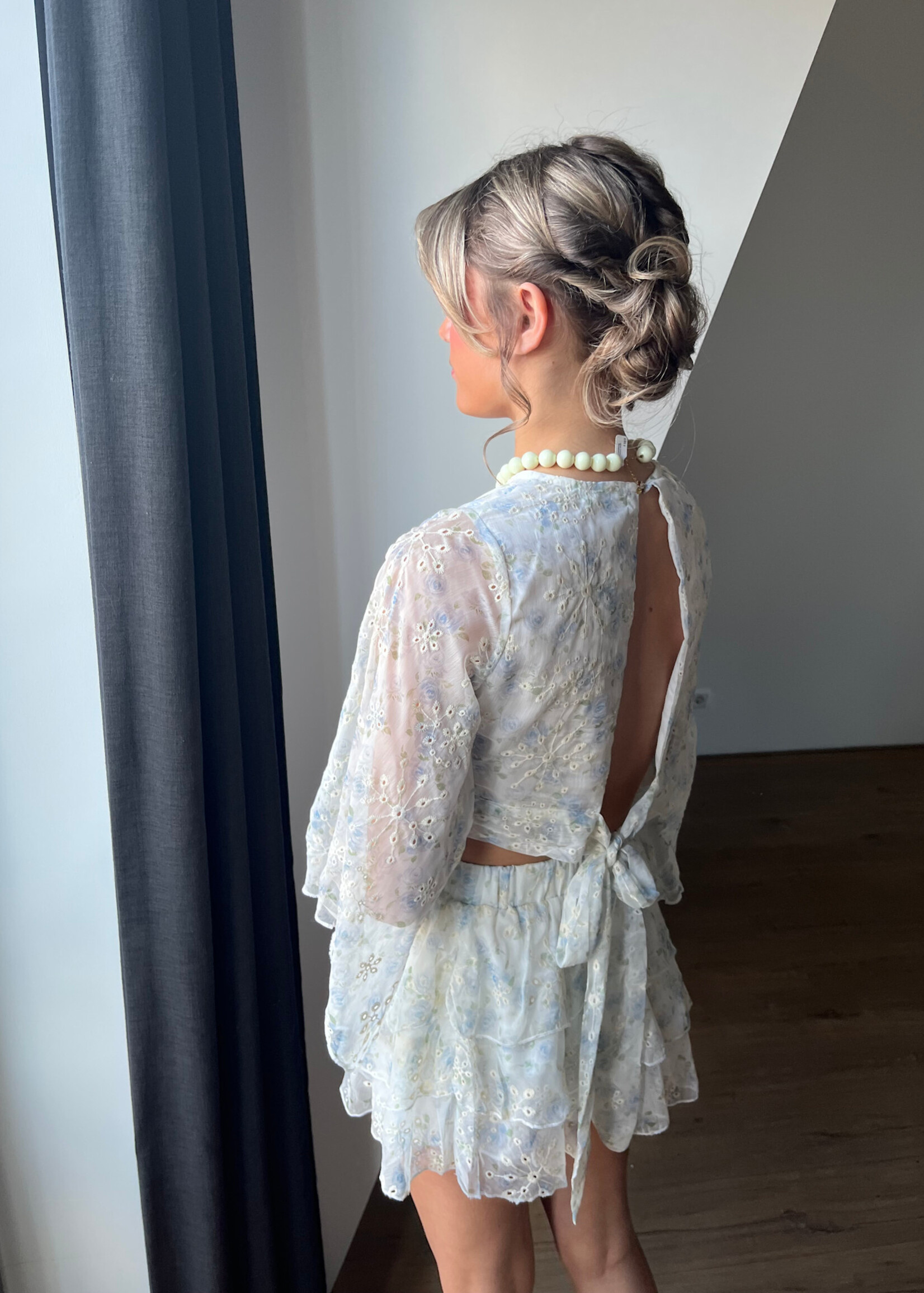 Flo Boutique Top Madelief Blue