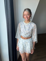 Flo Boutique Rokje Madelief Blue