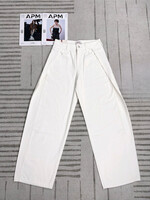 Flo Boutique Jeans overslag Harper White