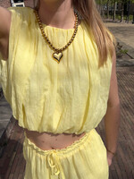 Flo Boutique PRE-ORDER - Top Meis Yellow