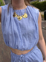 Flo Boutique Top Meis Blue